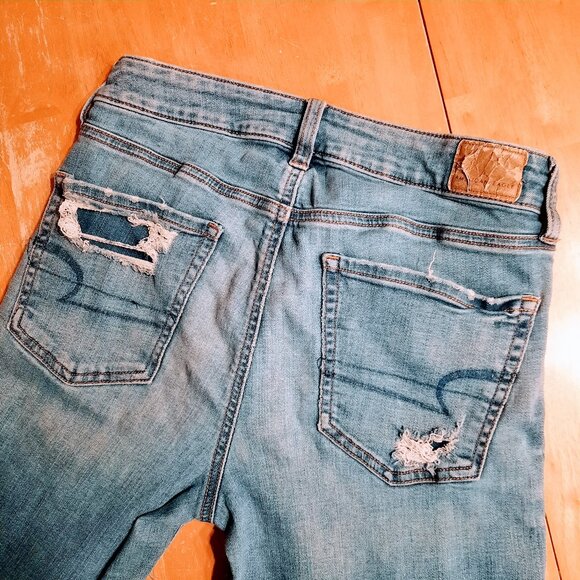 AE Super Stretch Hi-Rise Jegging Size 6 - Picture 8 of 12